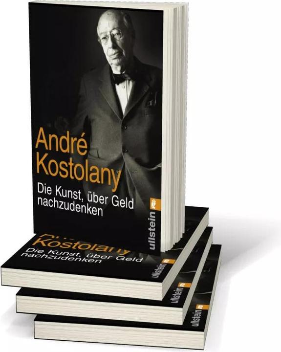 Actual product image Die Kunst, über Geld nachzudenken (German, André Kostolany, 2015)