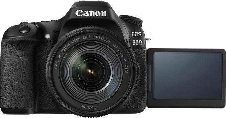Canon Kit EOS 80D (18 - 135 mm, 24.20 Mpx, APS-C / DX)