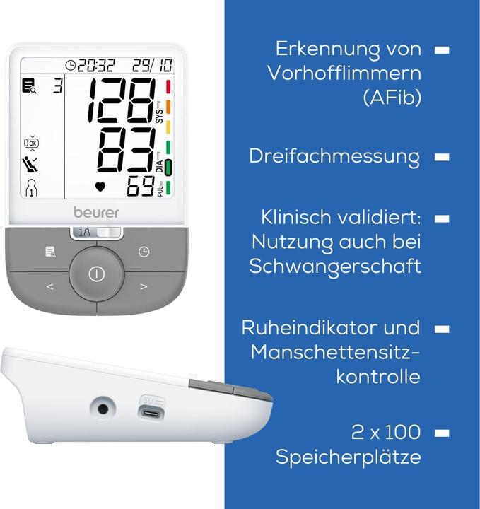 Produktbild Beurer BM 53 (Blutdruckmessgerät Oberarm)