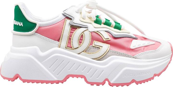 Produktbild Dolce & Gabbana daymaster sneakers in nylon and leather color white and pink (42)
