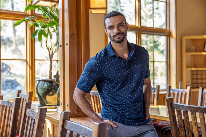 Image du produit Cutter & Buck Virtue Eco Heren Polo Donkerblauw - maat 4XL (4XL)