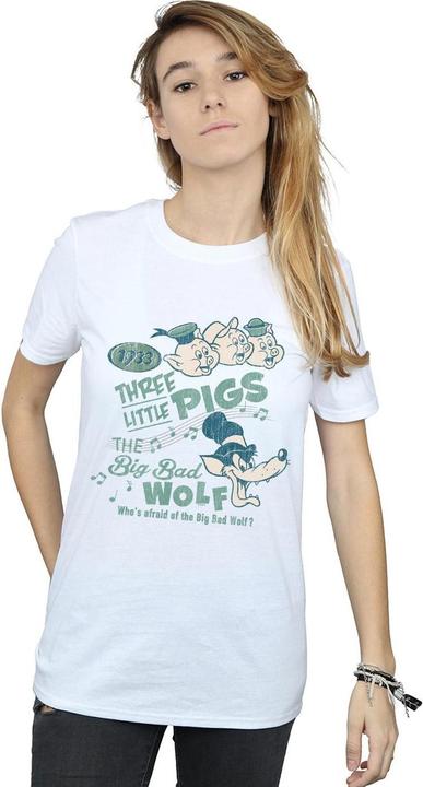 Produktbild Disney Three Little Pigs Who's Afraid Of The Big Bad Wolf TShirt (L)