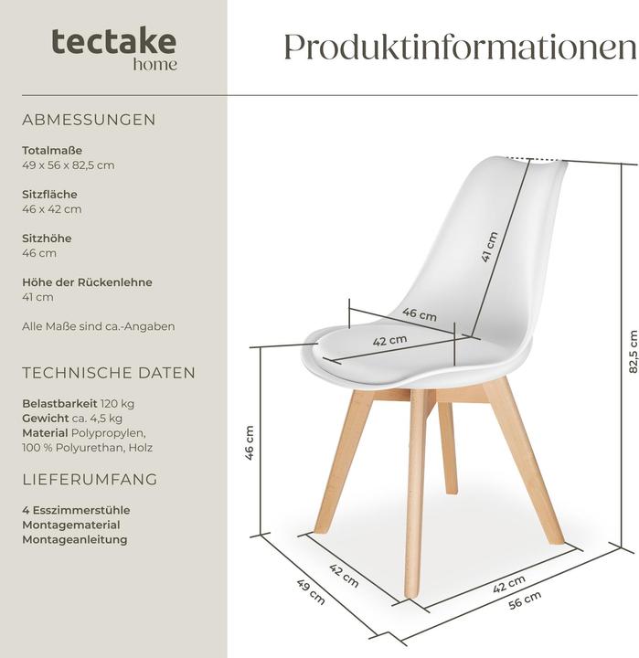 Actual product image tectake 4 Friederike