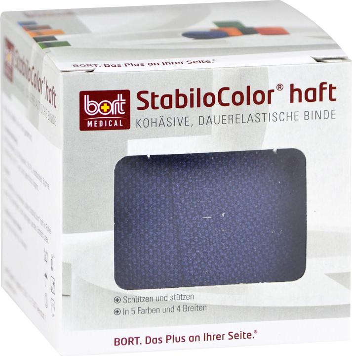 Actual product image Bort Medical Elast bandage blue