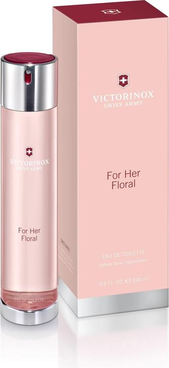 Actual product image Victorinox Swiss Army Floral by Eau de Toilette Spray 100 ml (New Packaging (Eau de toilette, 100 ml)