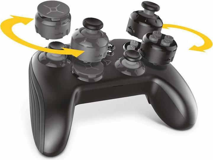 Image du produit Steelplay Contrôleur de commutateur sans fil + 2 boîtiers (PC, Android, Switch)