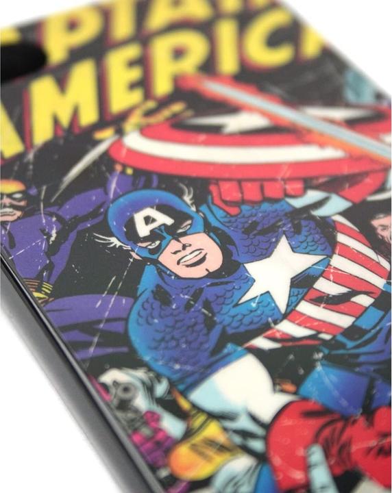 Produktbild Captain America Handyhülle Retro Comic (Apple iPhone 5, Apple iPhone 5s)