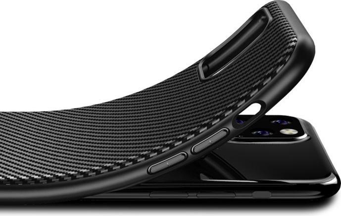 Actual product image Crong Prestige Carbon Cover (Apple iPhone 11 Pro Max)