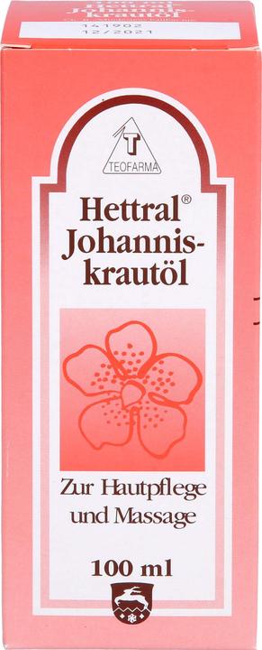Teofarma Hettral Johanniskrautöl, 100 ml Öl (Körperöl, 100 ml)