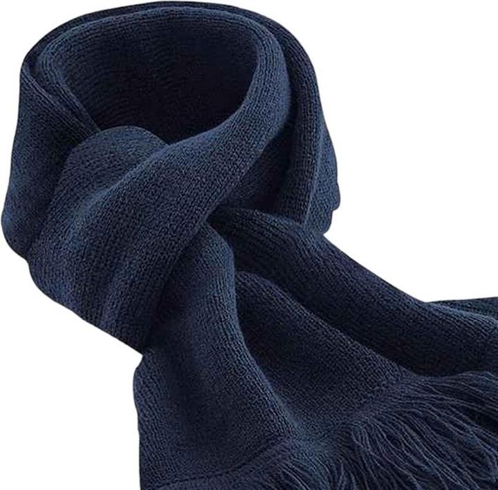 Actual product image Beechfield Unisex Adult Classic Knitted Scarf
