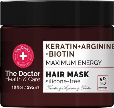 Produktbild The Doctor Health & Care Hair Mask Strengthening Keratin + Arginine + Biotin 295Ml (295 ml)