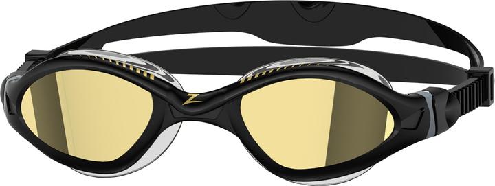 Produktbild Zoggs Tiger LSR+ Titanium Schwimmbrille Black Gold Mirror