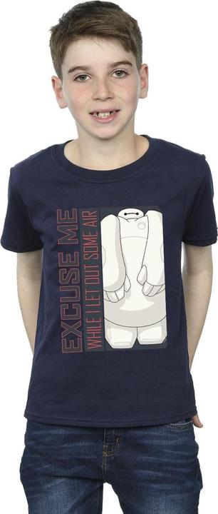 Actual product image Disney Boys Big Hero 6 Baymax Excuse Me Some Air T-Shirt (104)