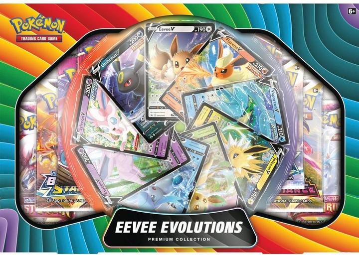 Actual product image Pokémon TCG: Eevee Evolutions Premium Collection Box (English, Box Set & Collection)