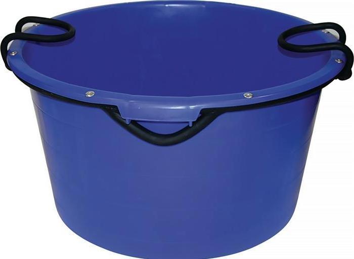 Actual product image HP Autozubehör Mortar bucket GRIPLINE-C 90 l craneable blue