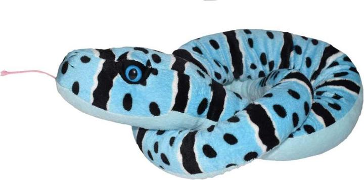 Produktbild Wild Republic Plüsch blaue Felsenrasselschlange 137 cm (137 cm)