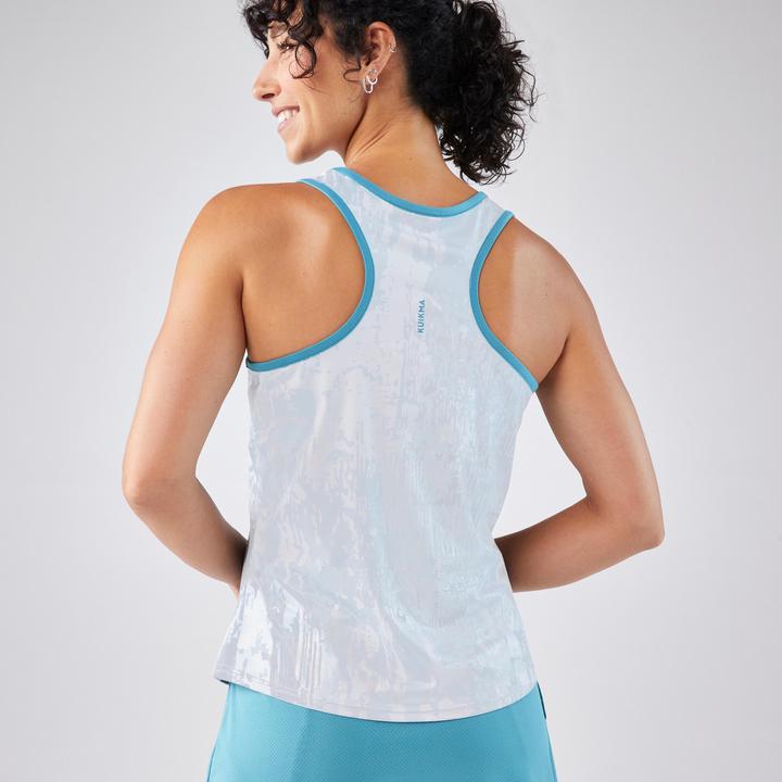 Produktbild Kuikma Damen Padeltop - Dry technisch und atmungsaktiv grau (L)