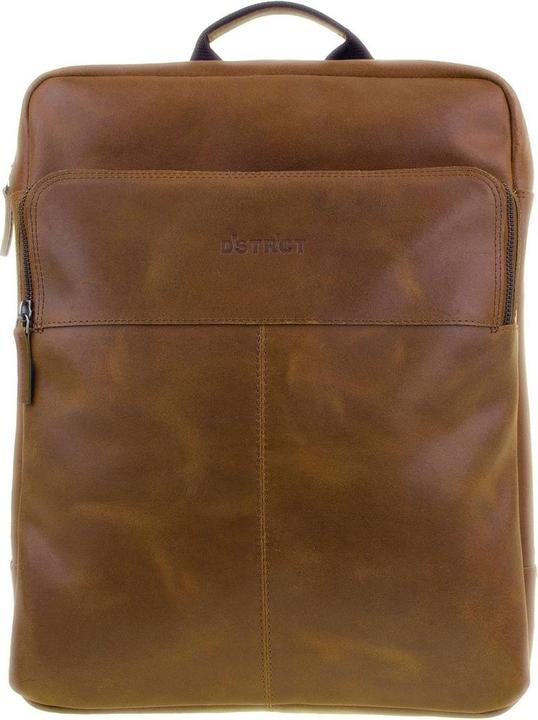 DSTRCT Limited Rucksack - 15,6 -Zoll -Laptop -Tasche - Cognac