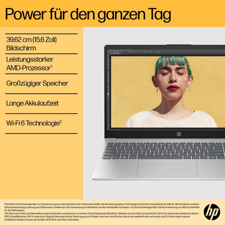 Produktbild HP 15-fc0057ng (15.60", AMD Ryzen 5 7520U, 16 GB, 512 GB, DE)