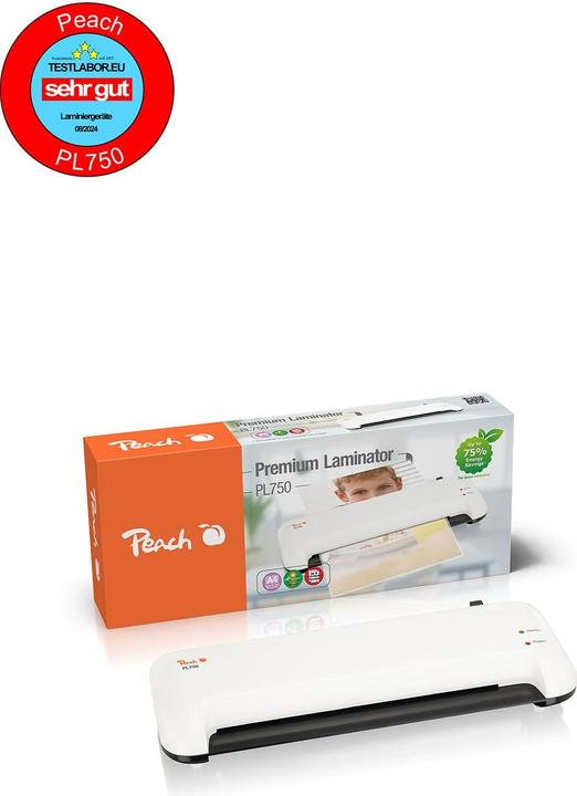 Actual product image Peach Pl750 (80 - 125 µm, A4)
