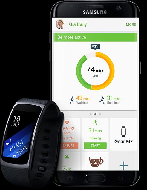 Actual product image Samsung Gear Fit2