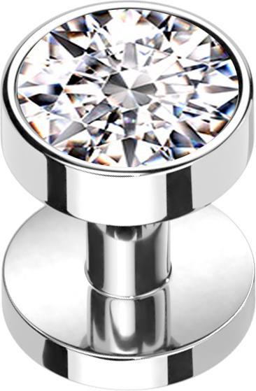 Produktbild Star Piercing Ring rosegold hochglanzpoliert (Wolfram)