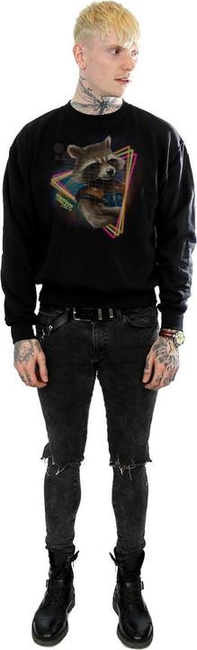 Produktbild Guardians Of The Galaxy Neon Rocket Sweatshirt (XXL)