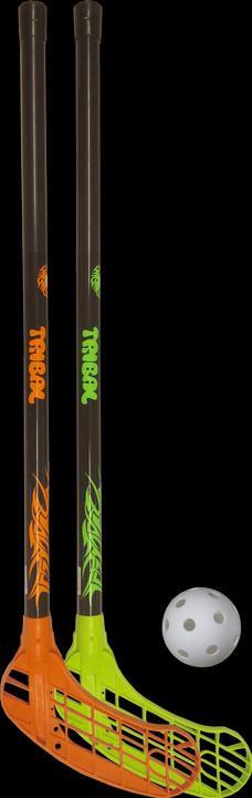 Produktbild Eurostick Tribal junior set 70/84cm - 2 Stöcke + 1 Ball (70 cm, Rechts, Links)