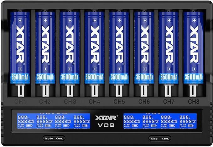 Produktbild Xtar VC8 Ladegerät (1 Stk., Ladegerät inkl. Akku)