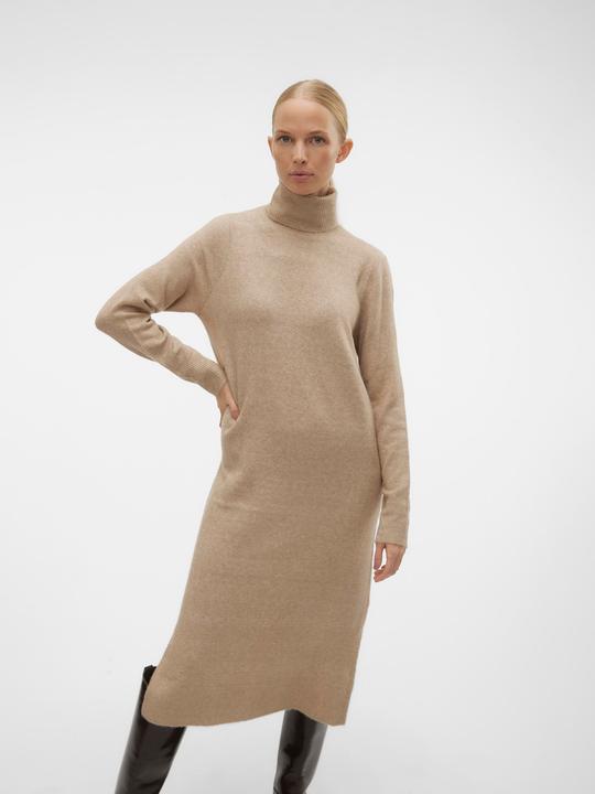 Produktbild Vero Moda VMHURRICANE LS ROLLNECK DRESS OWN Strickkleid (M)