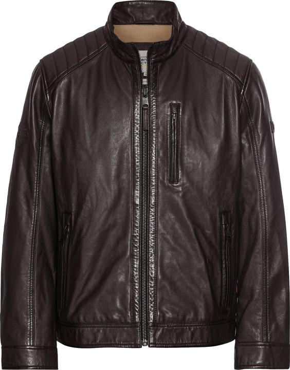 Produktbild Camel Active Lederjacke mit Stehkragen (52)