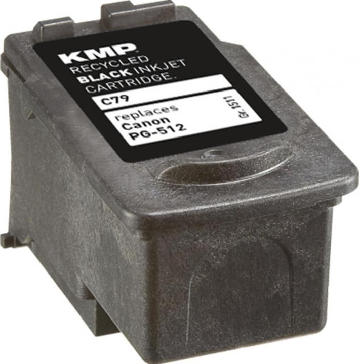 Productafbeelding KMP C79 inktcartridge compatibel met Canon PG-512 (BK)