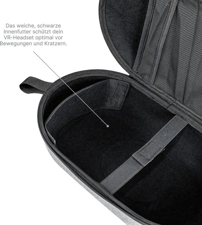 Produktbild Hermex Tragbare Aufbewahrungstasche für Apple Vision Pro Reisetasche Hartschale