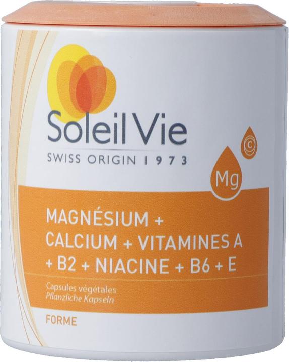 Actual product image Soleil Vie Magnésium Calcium + Vit Kaps (100 Piece, Capsules, 103 g)