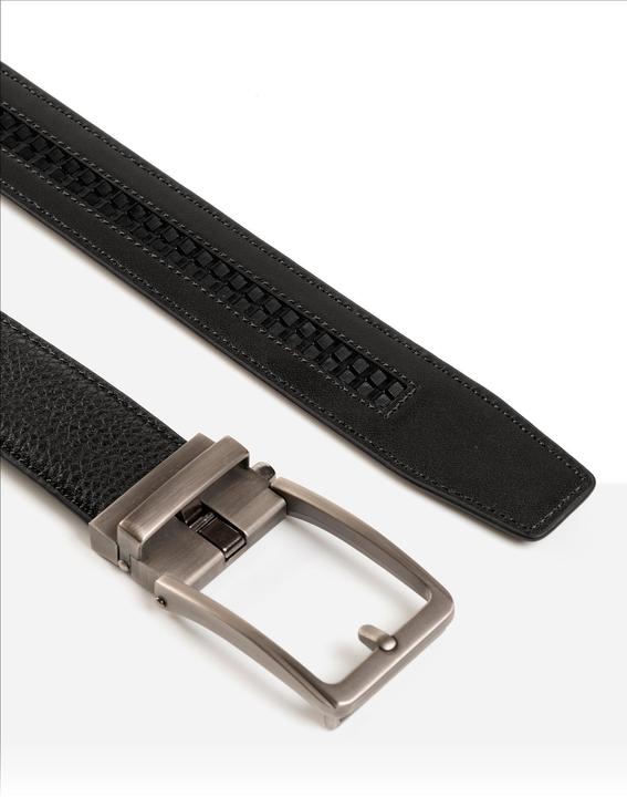 Produktbild Monti Ledergürtel YALE 3,5cm breit, Automatikschliesse Stufenlos (125)