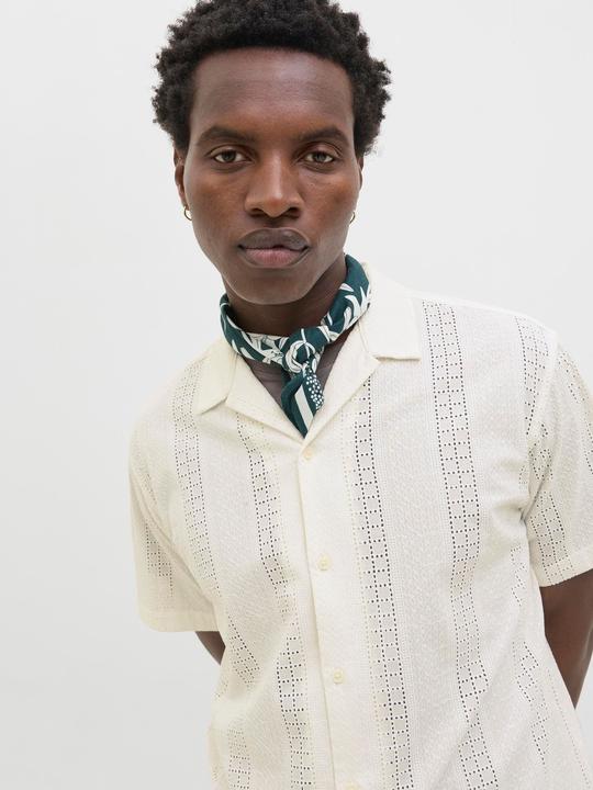 Produktbild Jack & Jones Jorsummer Luke Anglaise Resort Shirt Ss (XL)