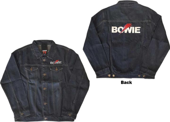 David Bowie Flash Logo Denim-Jacket