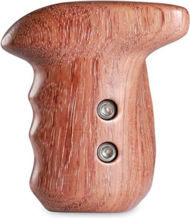 Image du produit SmallRig Poignée en bois du côté gauche avec la rosette d'arrivée (Poignée)