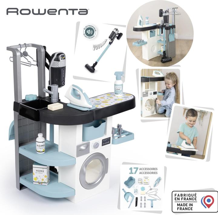 Immagine prodotto Smoby Lavanderia e cucina da gioco Rowenta