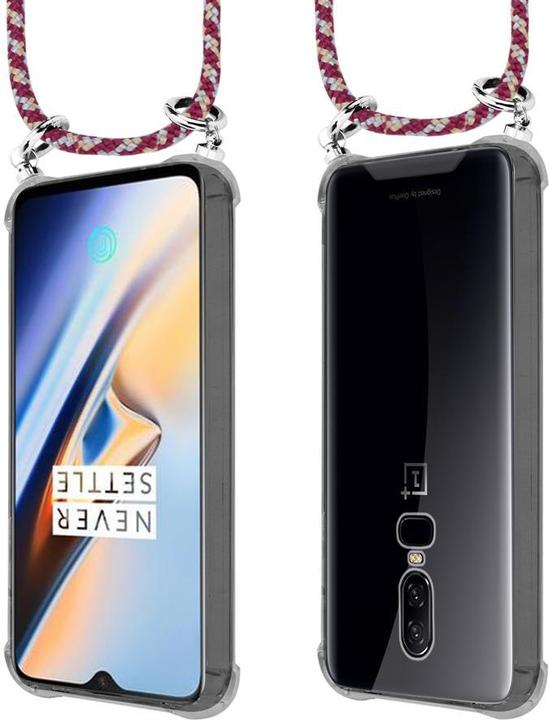 Produktbild Cadorabo TPU Handy Kette SILBER Cover