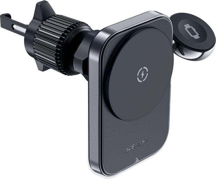 Produktbild Acefast D18 Autohalterung mit MagSafe / Qi-Induktionsladegerät + USB-A USB-C-Kabel - Schwarz