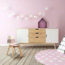 Produktbild Home Deco Kids Kinder-Patchwork-Stuhl Leonie rosa (Kindersitzgruppe)