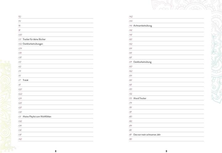 Actual product image Notebook Bullet Journal Mandala 21.6 x 15.3 cm (21.6 x 15.3 cm, Plain, Hardcover)