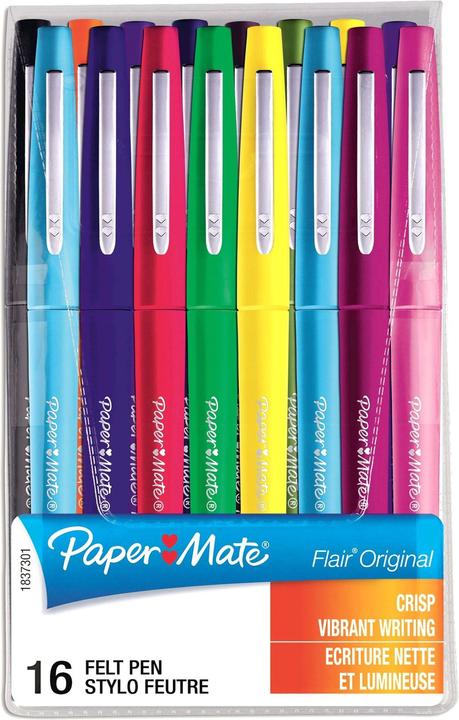 Actual product image Paper Mate Flair Set (Multicoloured, 16 x)