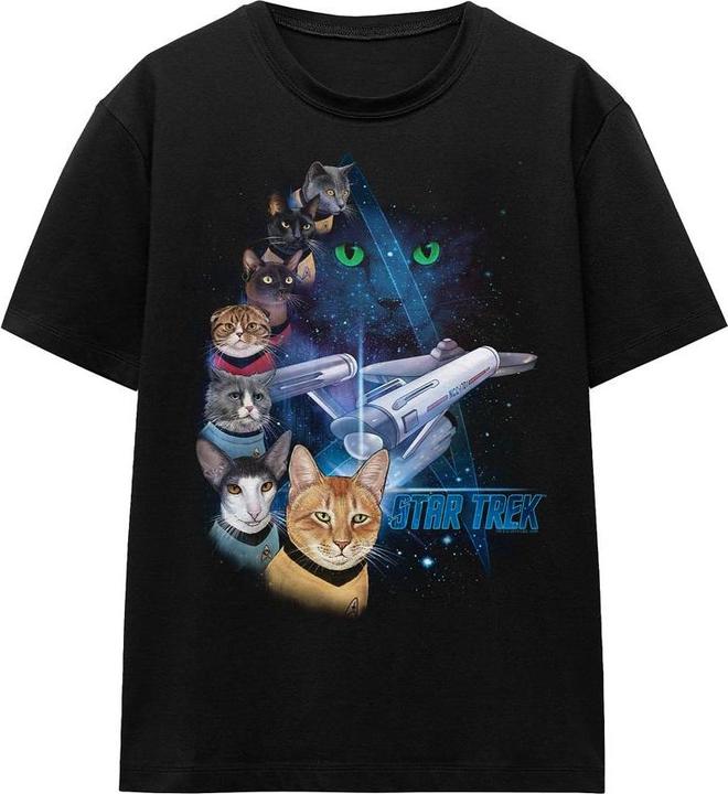 Image du produit - T-shirt FELINE GALAXY - Adulte (L)