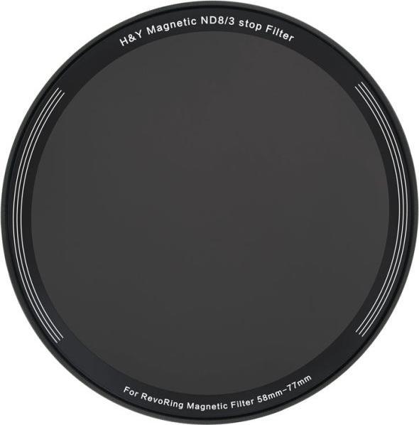 Actual product image H&Y ND8 Magnetic Clip-on Filter for REVORING 58-77mm (Graduated neutral density filter)
