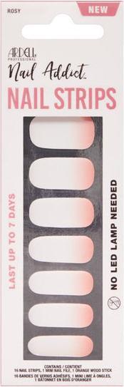 Immagine prodotto Ardell Nail Addict - Nail Strips Rosey Cheeks (Bianco, Pink)