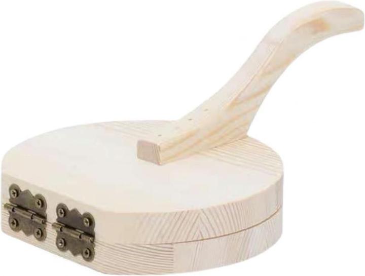 Immagine prodotto JTI Pressa manuale per tortilla in legno - rotonda - bianca