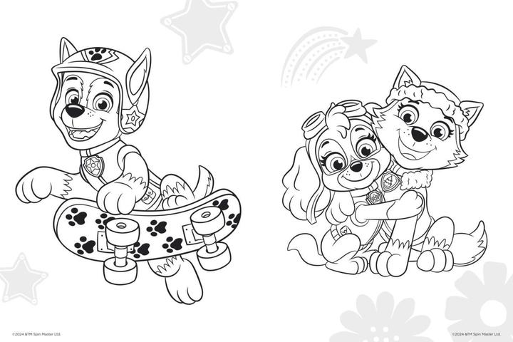 Immagine prodotto PAW Patrol: divertimento da colorare con gli adesivi per le finestre