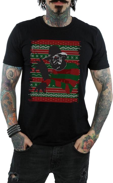 Produktbild Absolute Cult Christmas Fair Isle TShirt (M)